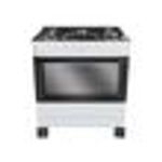 Fogão De Piso Mueller 5 Bocas Mesa De Vidro Branco MFV5BB - Bivolt