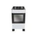 Fogão De Piso Mueller 4 Bocas Mesa De Vidro Branco MFV4BB - Bivolt