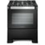 Fogão De Piso Mueller 5 Bocas Decorato Vetro Preto Fosco - Bivolt