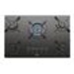 Cooktop a Gás Fisher 5 Bocas Tripla Chama Fit Line Preto  Bivolt