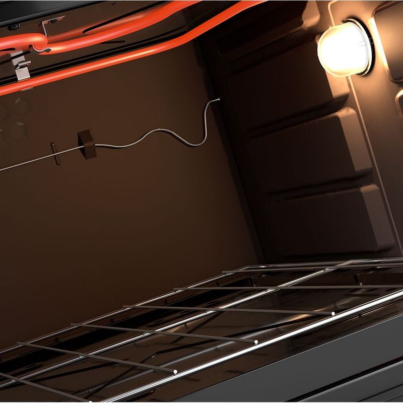 FornoEletricoMueller44LitrosSonettoVidroEspelhadoCinza–220Volts