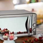 FornoEletricoMueller44LitrosSonettoVidroEspelhadoCinza–220Volts