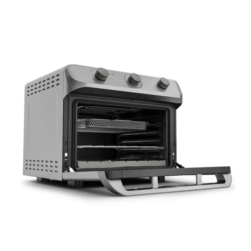 FornoEletricoeFritadeiraMueller35LitrosAirPrataMFB35G220Volts