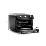 FornoEletricoeFritadeiraMueller35LitrosAirPretoMFB35G220Volts